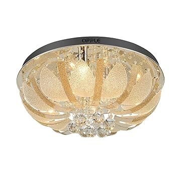 【中国亚马逊】 opple欧普照明 led客厅灯卧室灯欧式水晶灯吸顶灯 mx