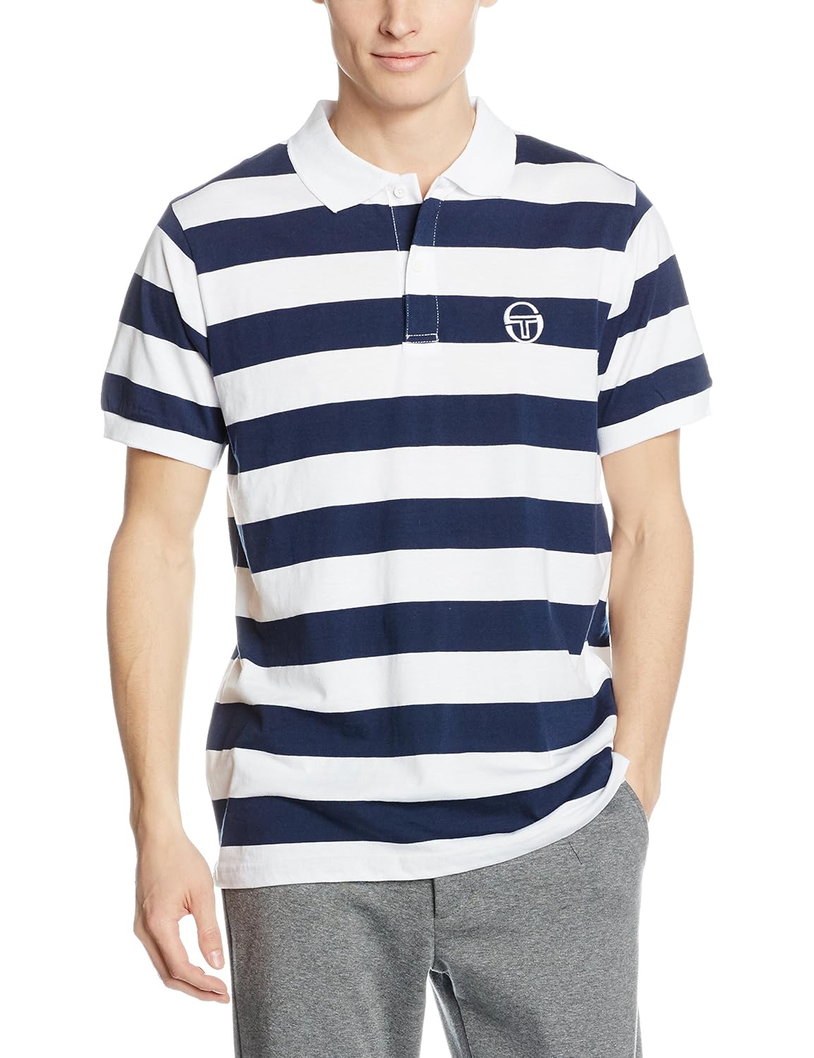 sergio tacchini 男式 polo 衫