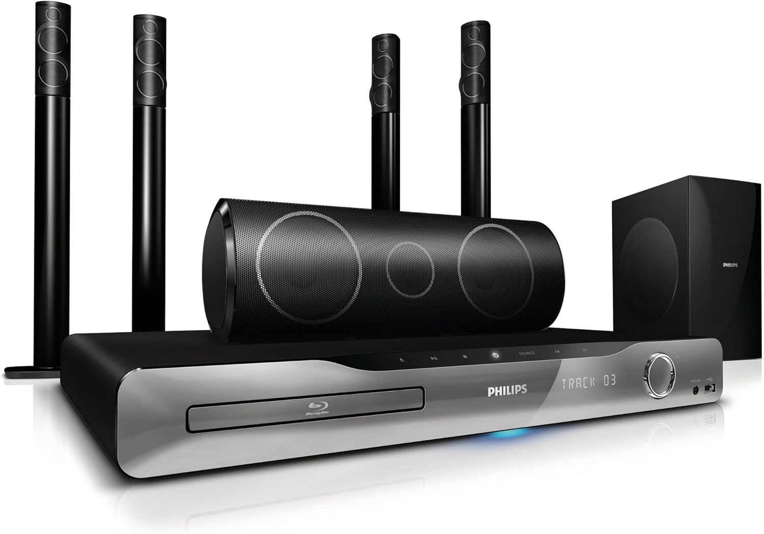 philips 飞利浦hts5590/93家庭影院