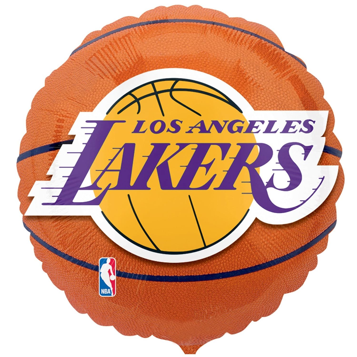 anagram international los angeles lakers flat party balloons, 18