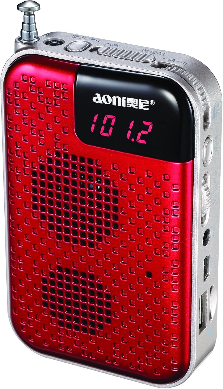 智能插卡音响 老人散步机 mp3播放器外放小音响 fm收音机 迷你