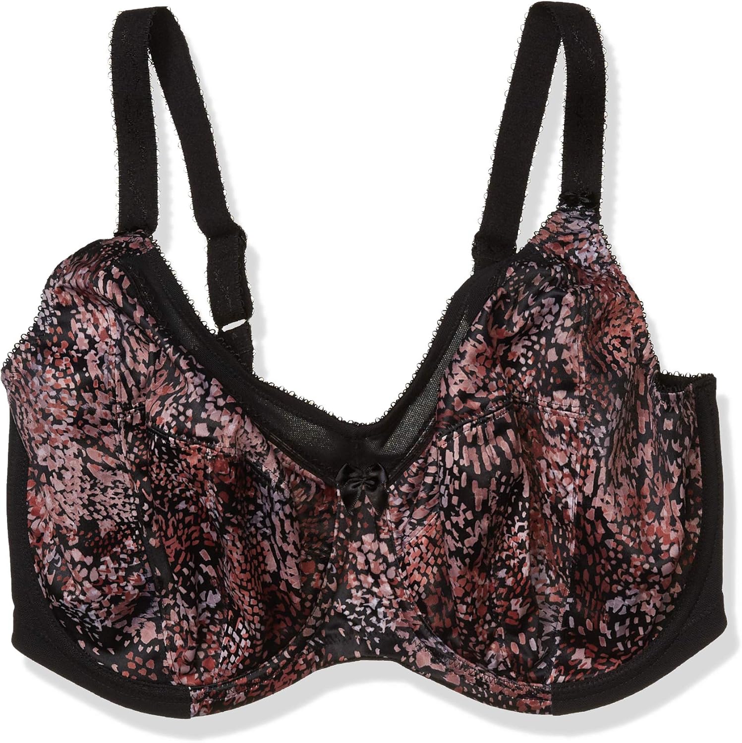 goddess 女式加大码 kayla 签名印花覆盖带钢圈全罩杯文胸, 黑色 44i