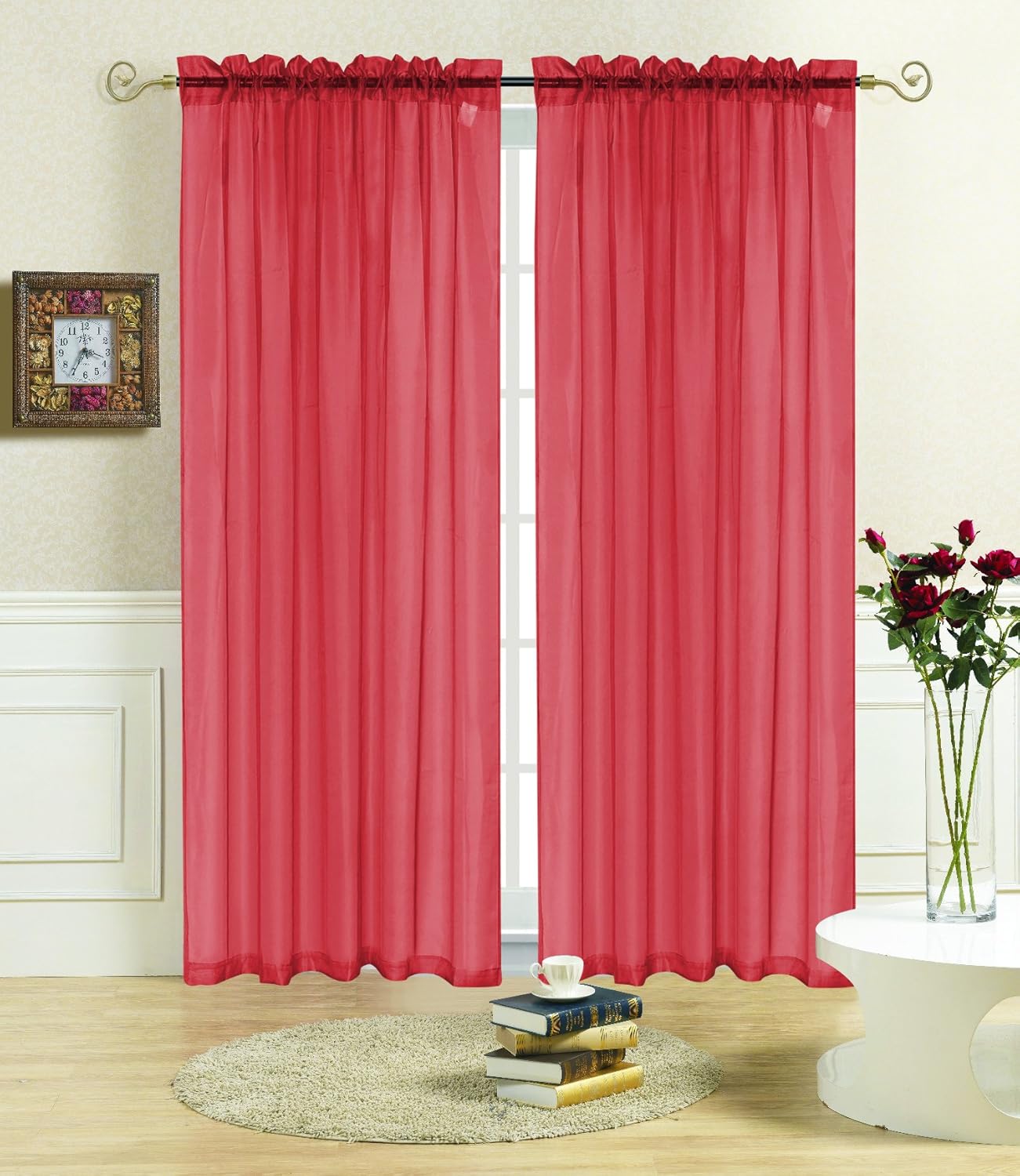 36 cm 橘红色(rust) 55" x 84" sp027336