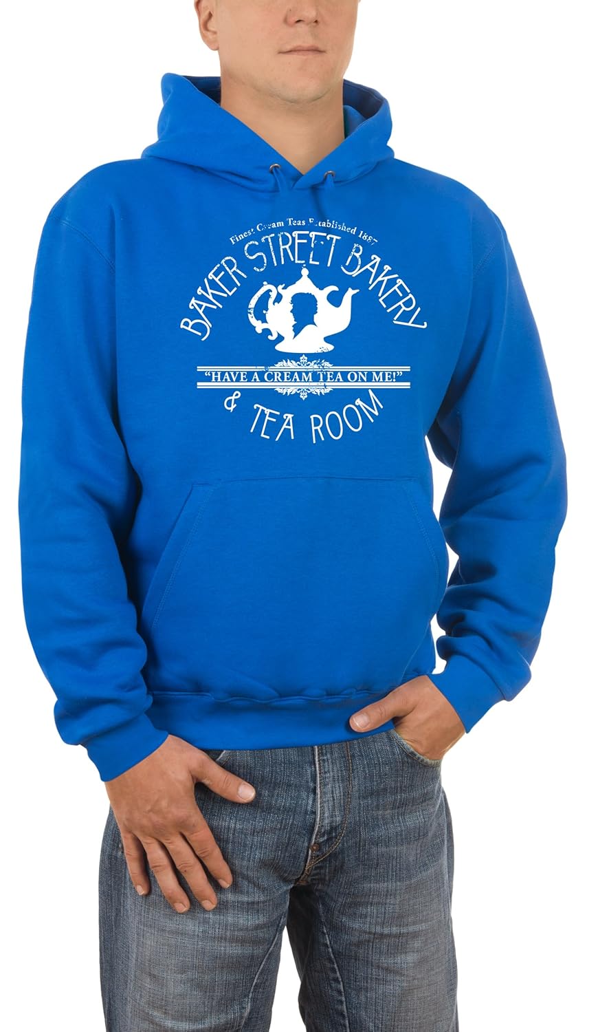 touchlines 男式 baker street bakery 运动连帽衫