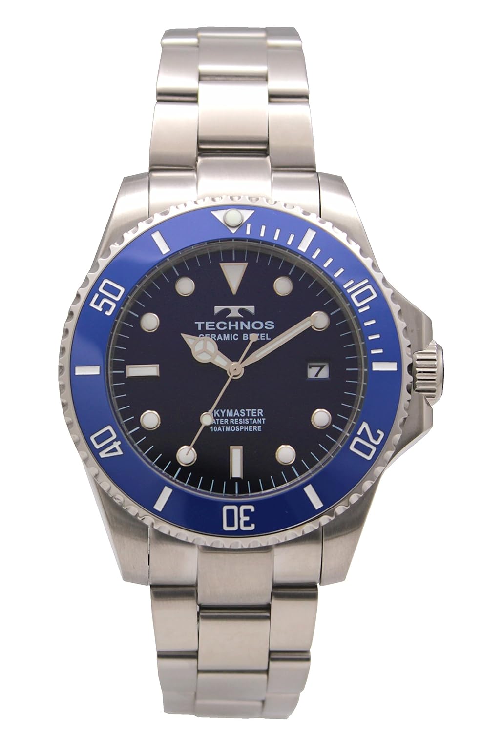 [天克诺]technos 手表 3针 10气压防水 日期t9598sn 男式