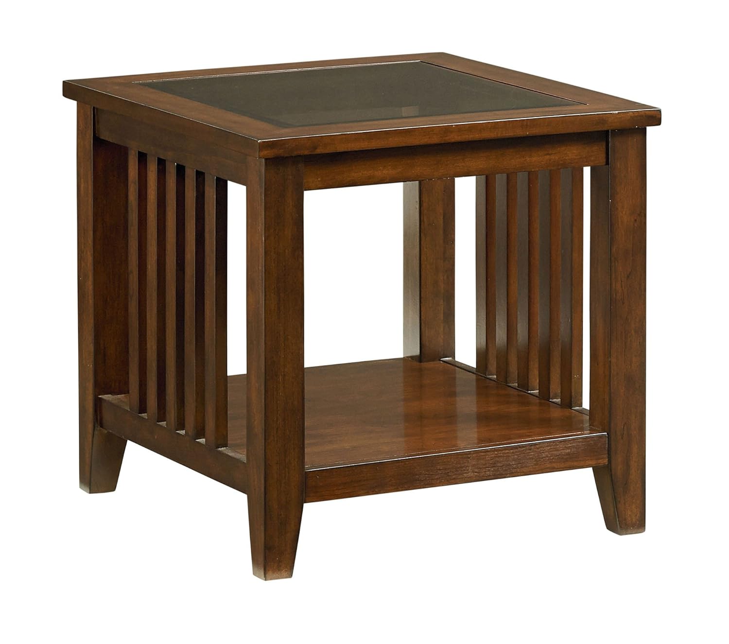 标准家具 28452 里约深色端桌,60.96 厘米宽 x 66.04 厘米深 x 58.