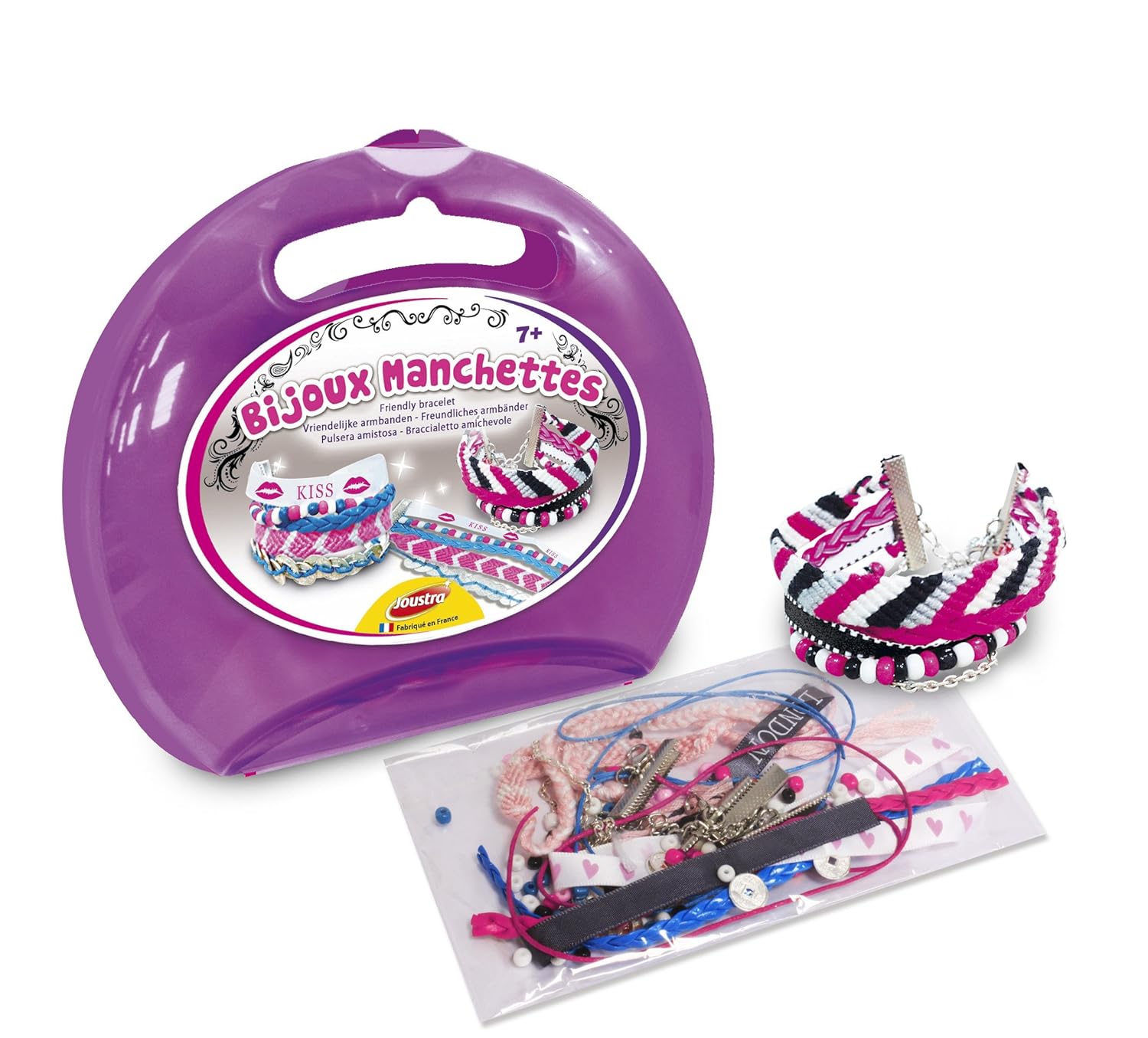 joustra – 46008 – 一套创意休闲工作–首饰袖口 – 圆形箱子