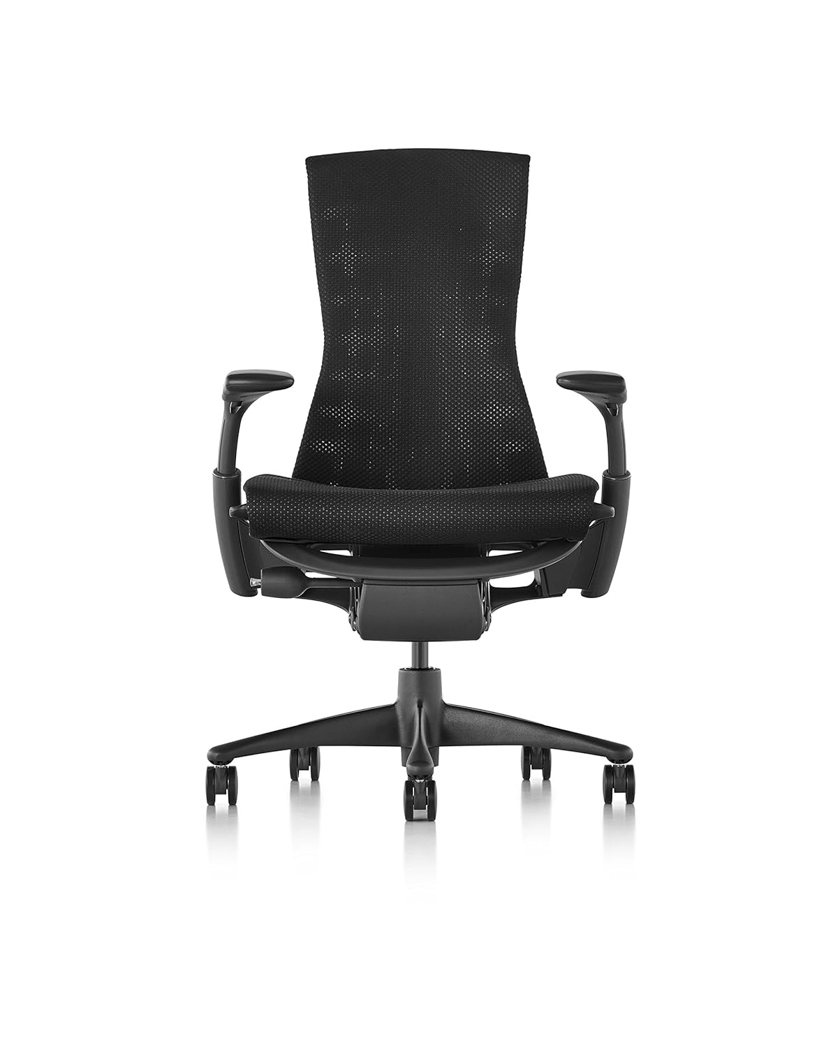 herman miller embody 椅子 - 石墨框架/黑色平衡纺织品