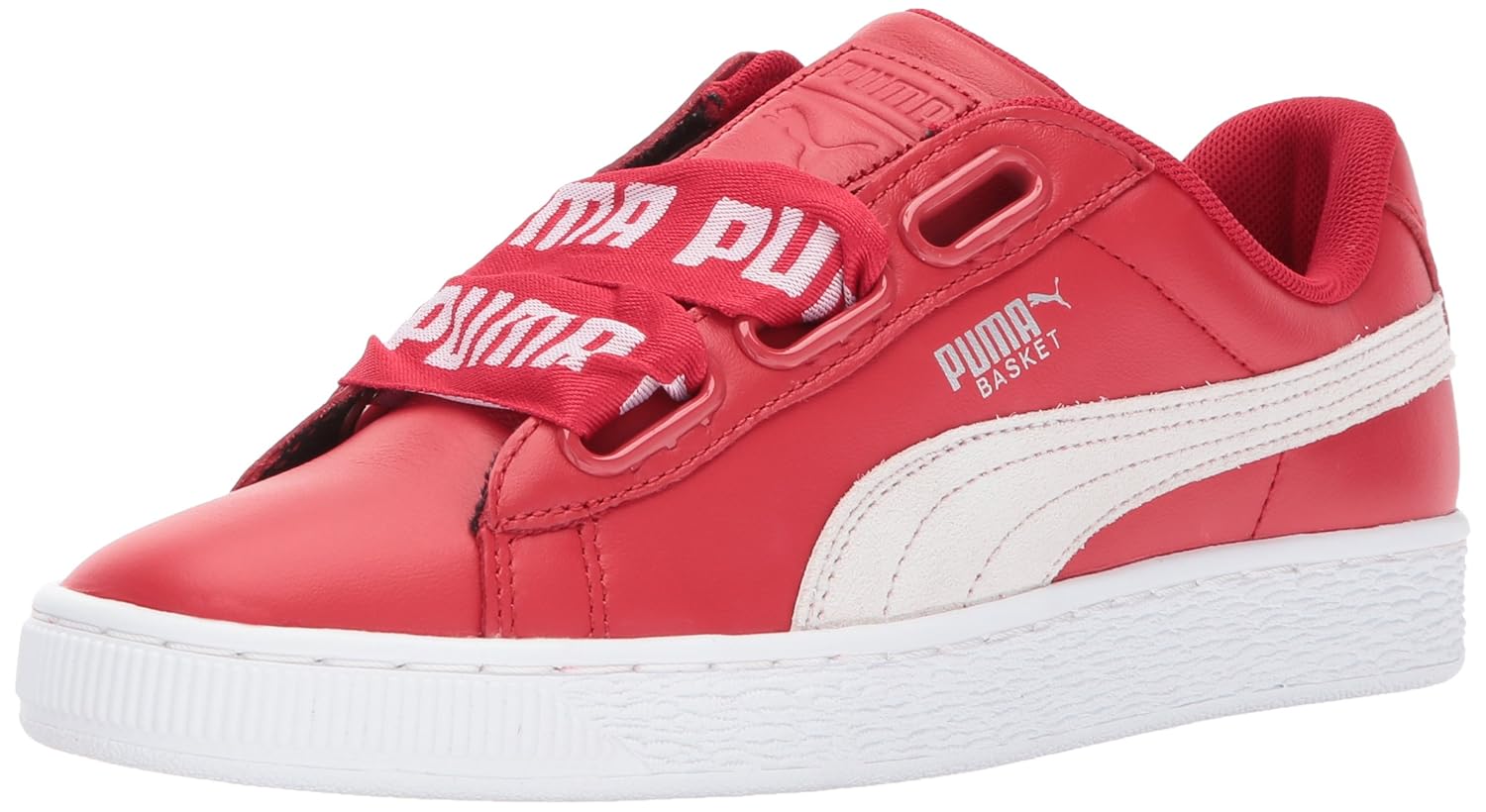 puma 彪马 女式 篮心形运动鞋 toreador-puma white 7.5 b(m) us