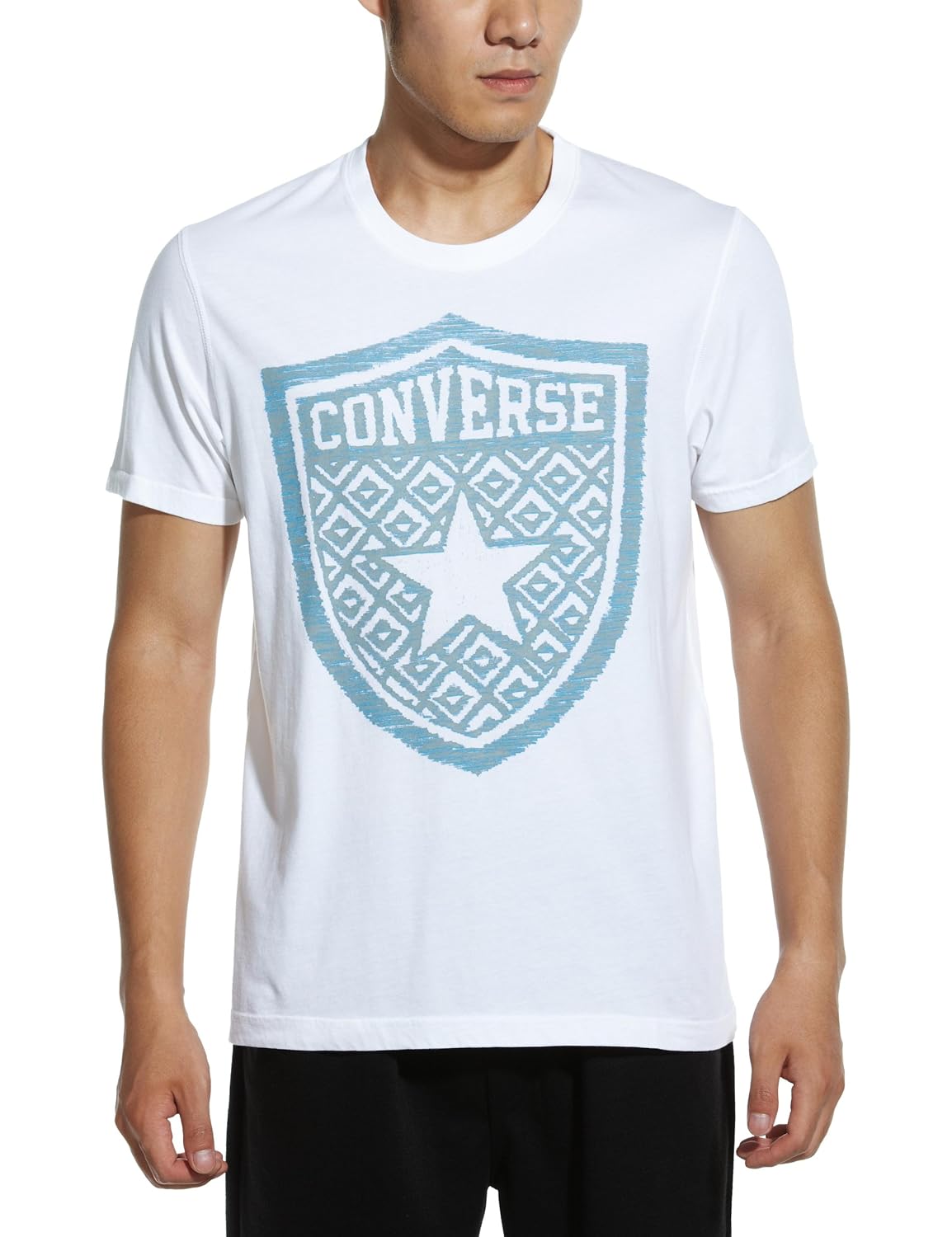 converse 匡威 男式 短袖t恤 象牙白 l c211m019100