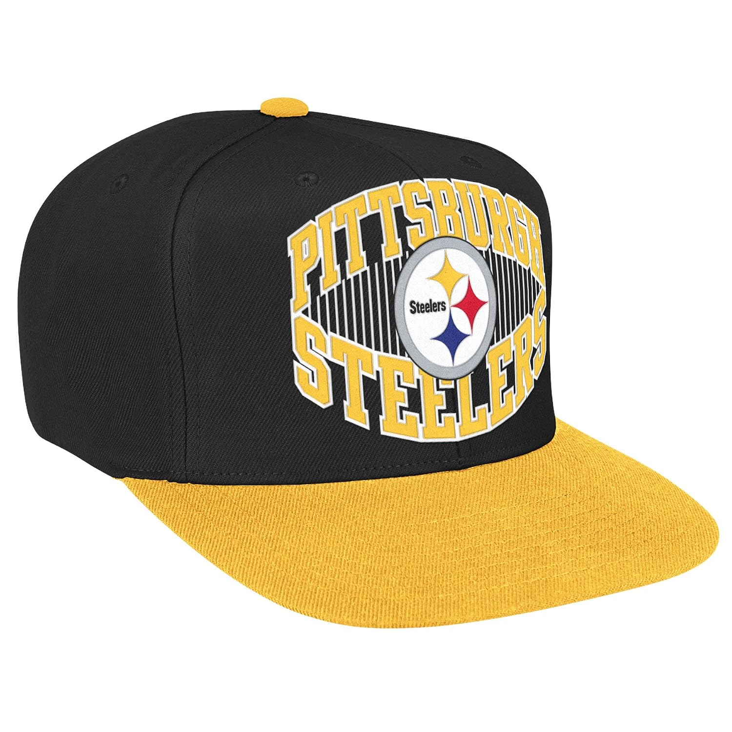 nfl 男式匹兹堡钢人队 snapback 帽(匹兹堡钢人队,均码)