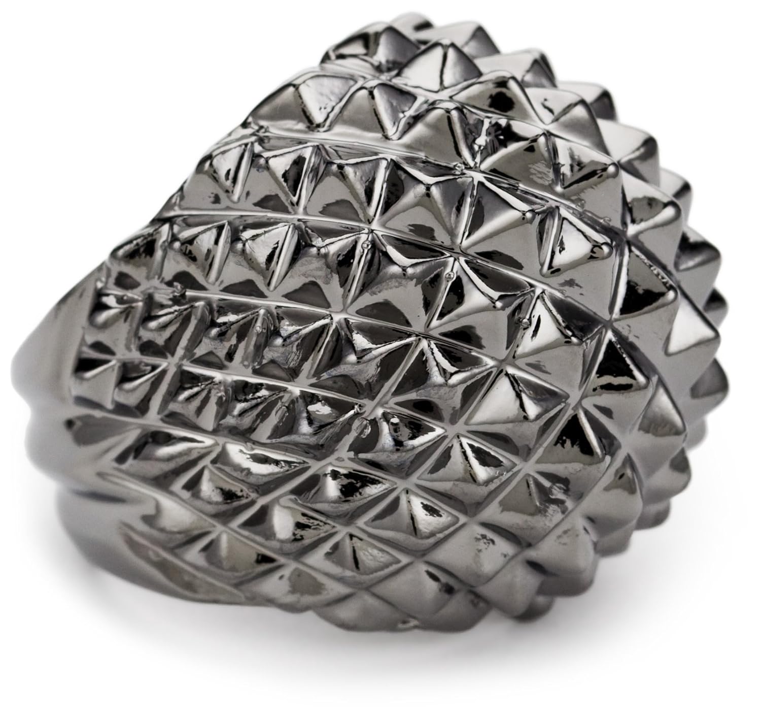 beyond 戒指 gunmetal 摇椅戒指