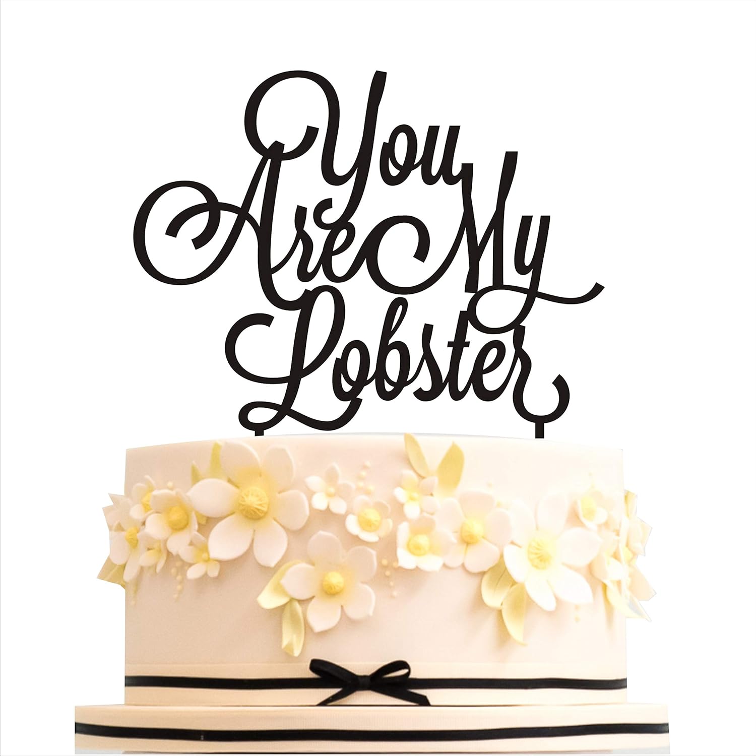 happyplywood you are my lobster 蛋糕装饰婚礼蛋糕装饰生日派对用品