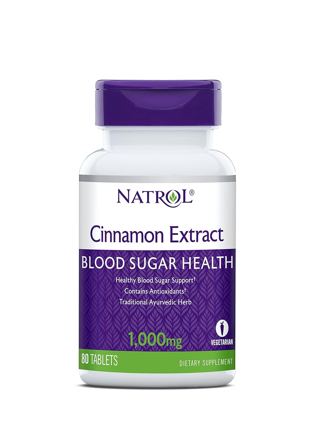 每包4 x natrol 肉桂提取物 - 1000 毫克 - 80 片