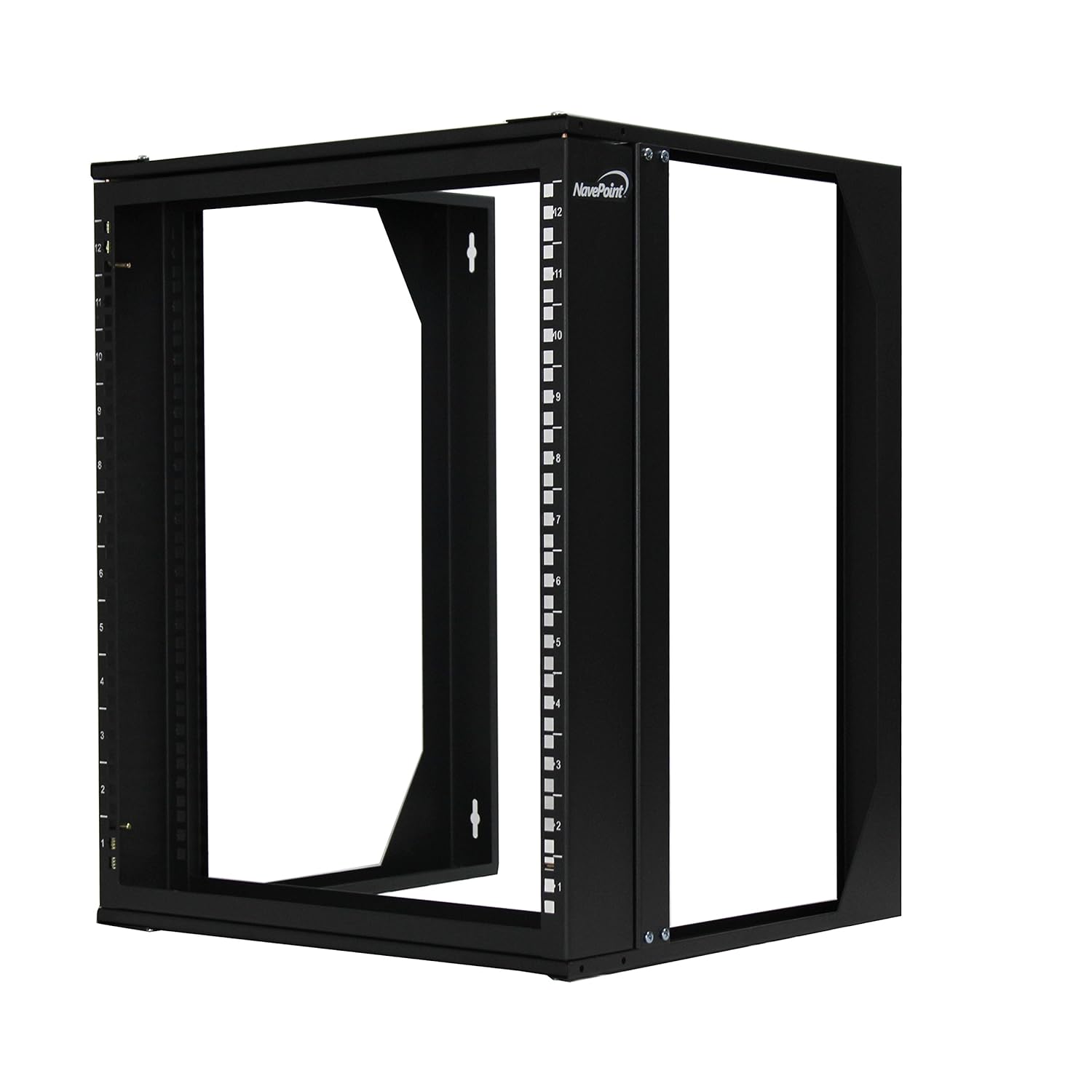 navepoint 12u 壁挂式 it 开放式框架 48.