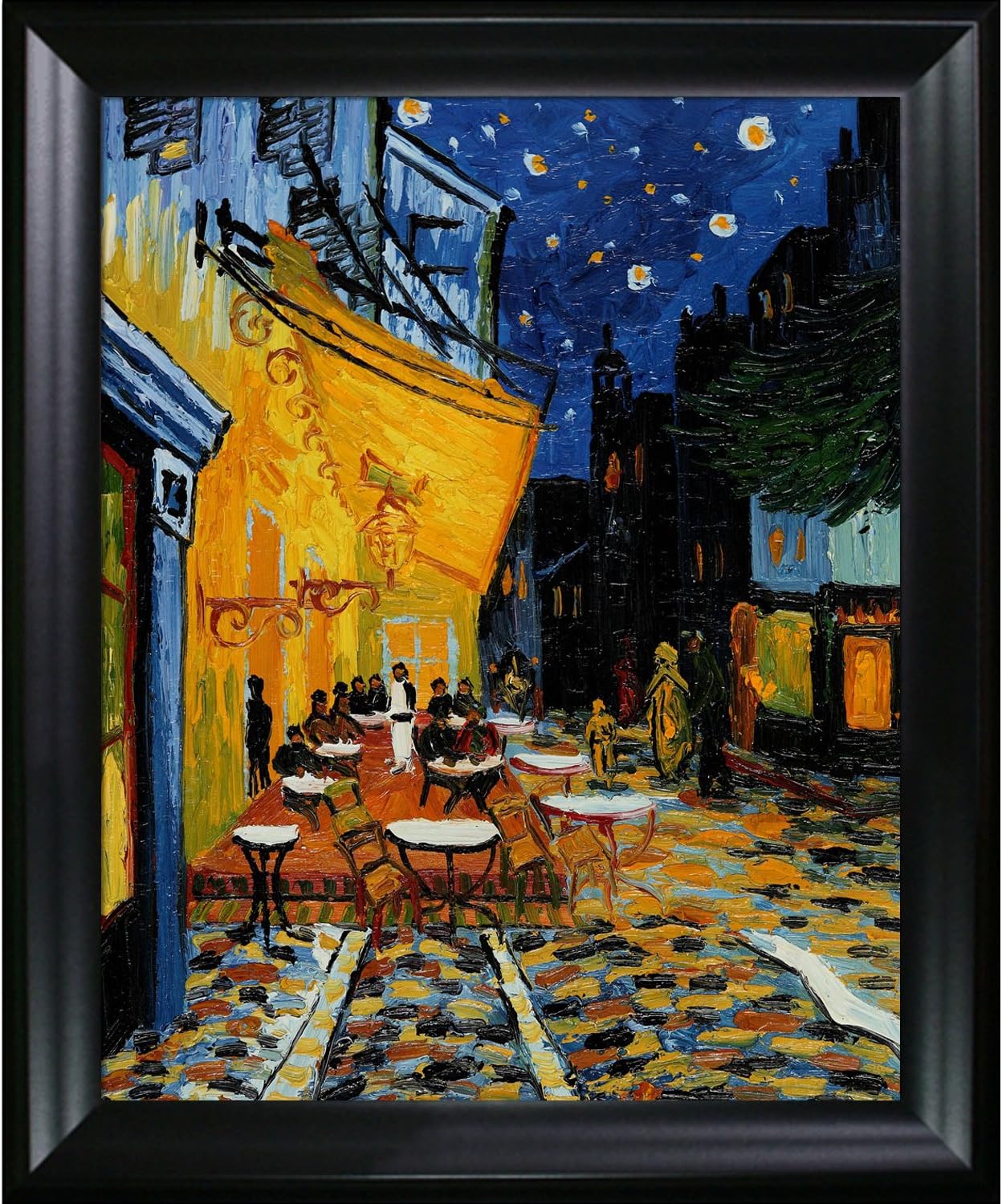overstockart cafe terrace at night vincent van go