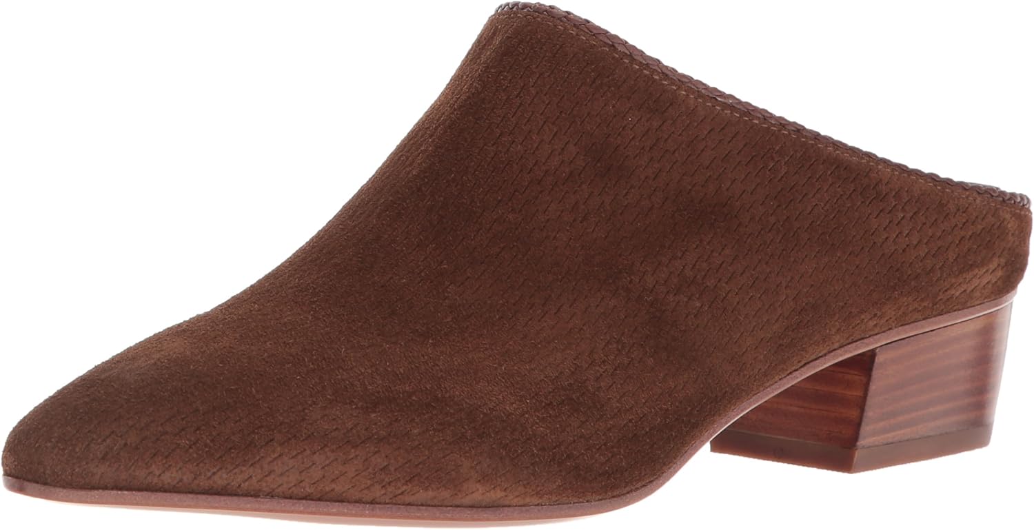 aquatalia 女式 fife 穿孔绒面皮绒 栗色 5 m m us