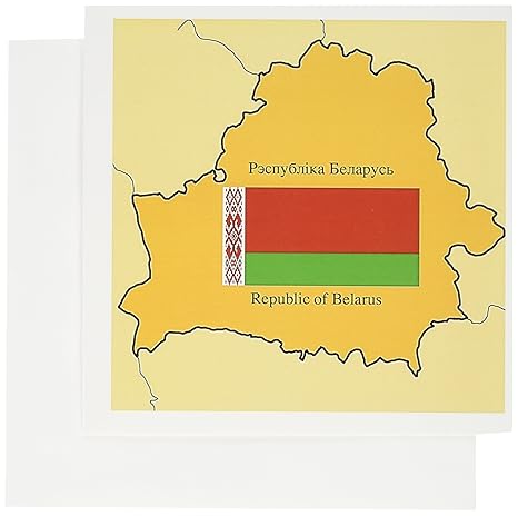 777images 旗帜和地图- 白俄罗斯共和国地图和