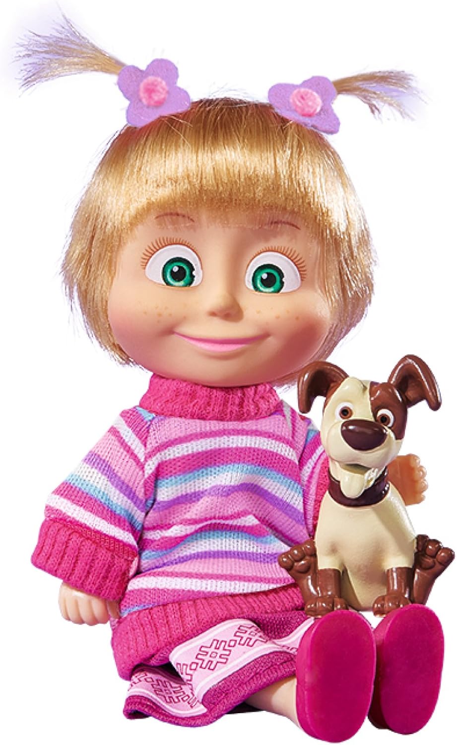 simba 109302117 – 玛莎和熊娃娃玩具和他们的动物朋友 5 个款式