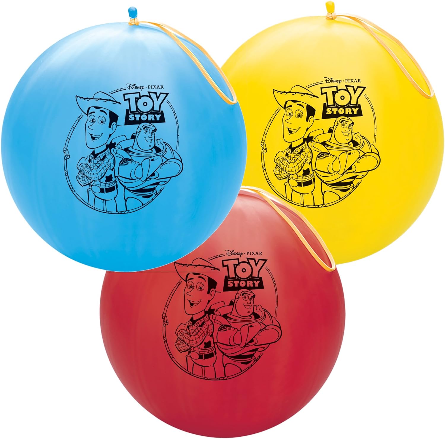 qualatex cm 圆形乳胶 punch 球气球官方*米奇和 his pals toy story