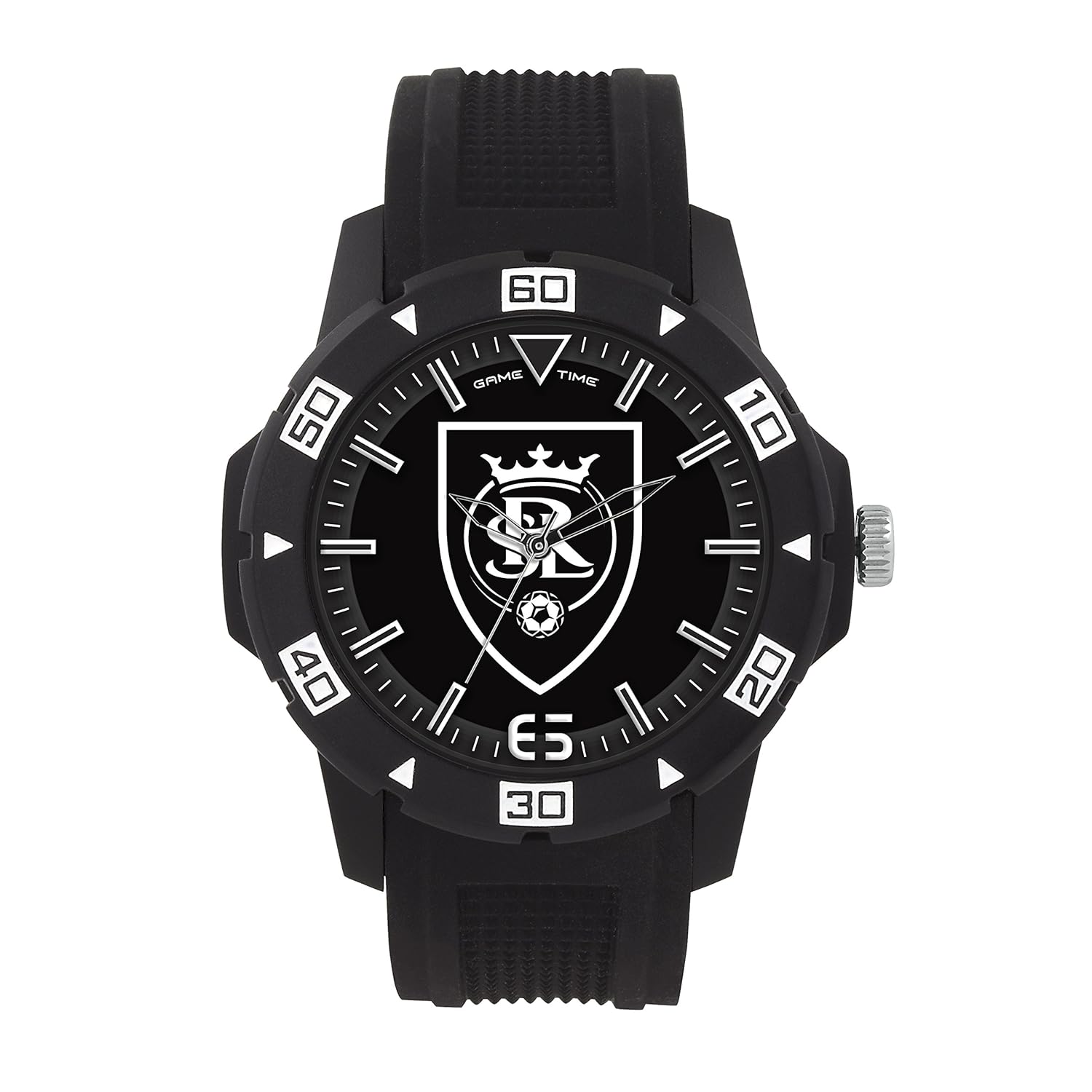 game time 男式自动塑料休闲手表,颜色:黑色(型号:mls-aut-sal)