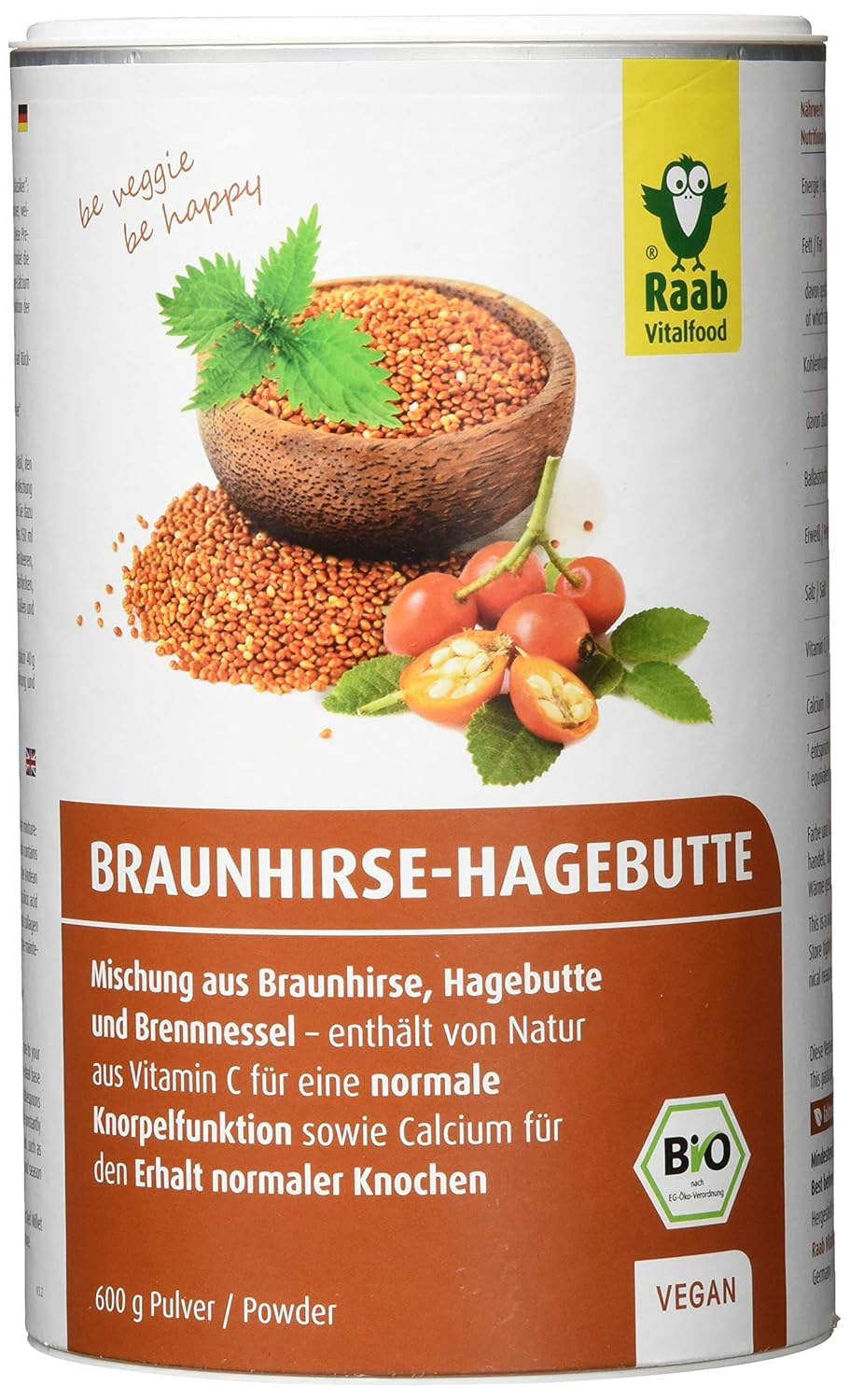 raab vitalfood bio braunhirse-hagebutte pulver-mi