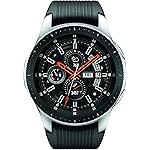 Samsung Galaxy 三星盖乐世手表（46 毫米）银色（蓝牙），SM-R800NZSAXARSM-R800NZSAXAR 46MM Silver (46mm)