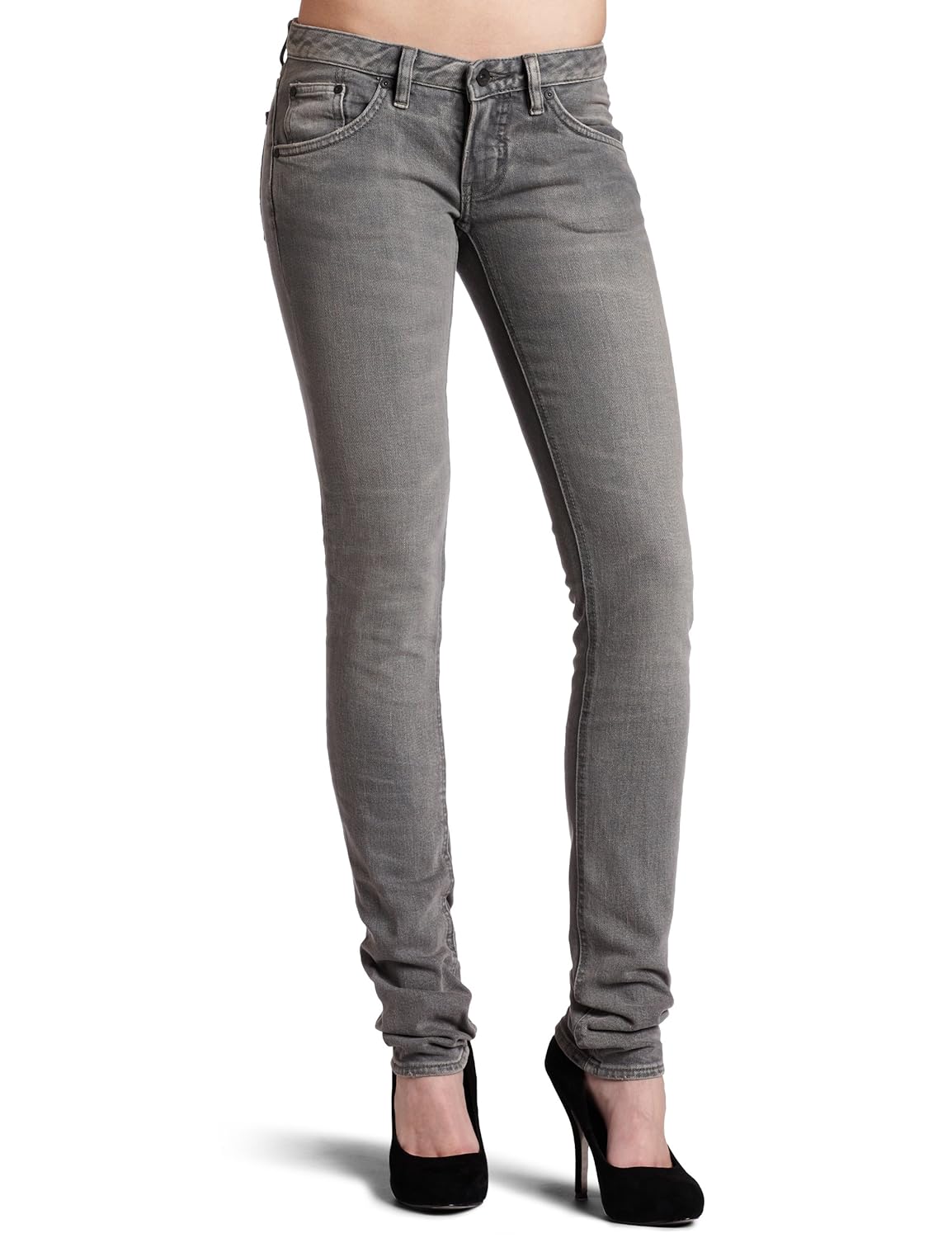 wesc 青少年 eve great 灰色牛仔裤 great grey 31