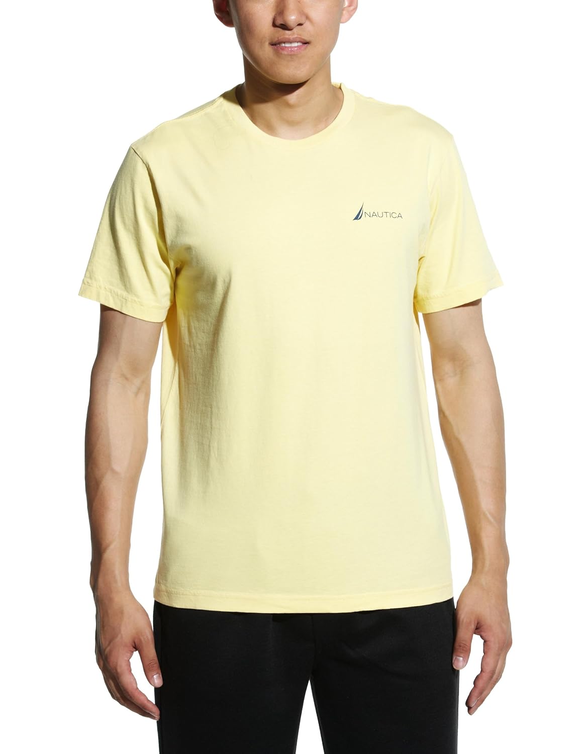 nautica 诺帝卡 casual 1-1 男式 短袖t恤 黄色 175/96a/m v12272s-7