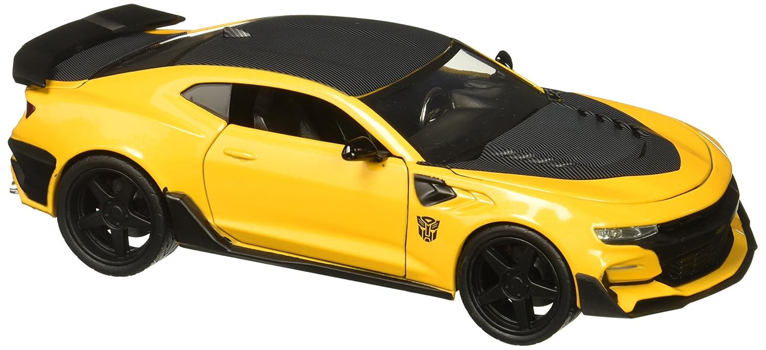 metals transformers 雪佛兰科迈罗 bumblebee 1:24 压铸汽车