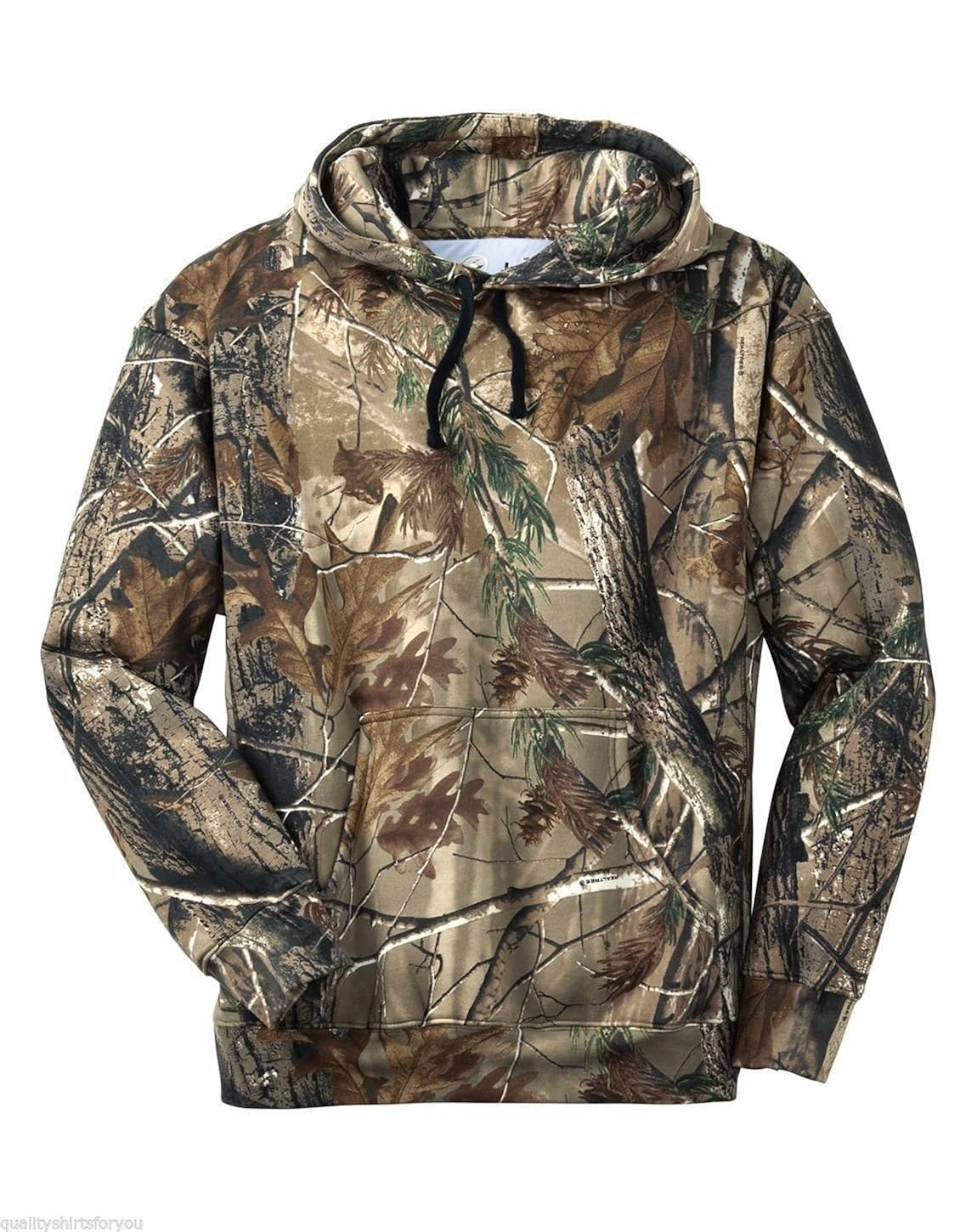 russell outdoors 男士连帽衫 realtree ap 迷彩狩猎运动衫