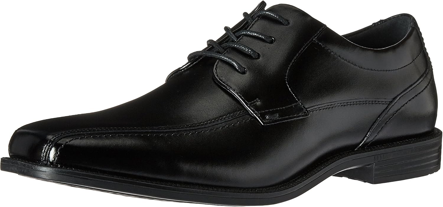 florsheim portico bike toe 男士牛津鞋 黑色 7.5 xw us