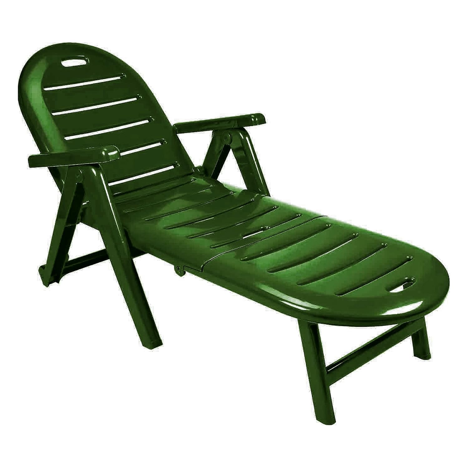 sp 花园躺椅,绿色,56 x 189 x 69 厘米,42609