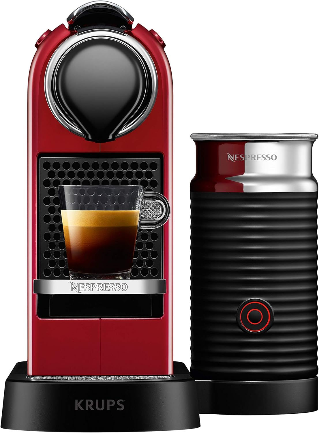 krups nespresso 咖啡壶 红色 xn7615