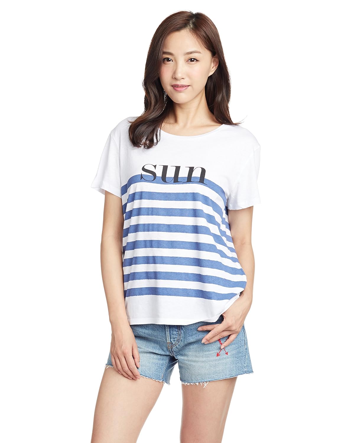 levis 李维斯 s/s knits 女式 短袖t恤 17369-0060 白色 xs