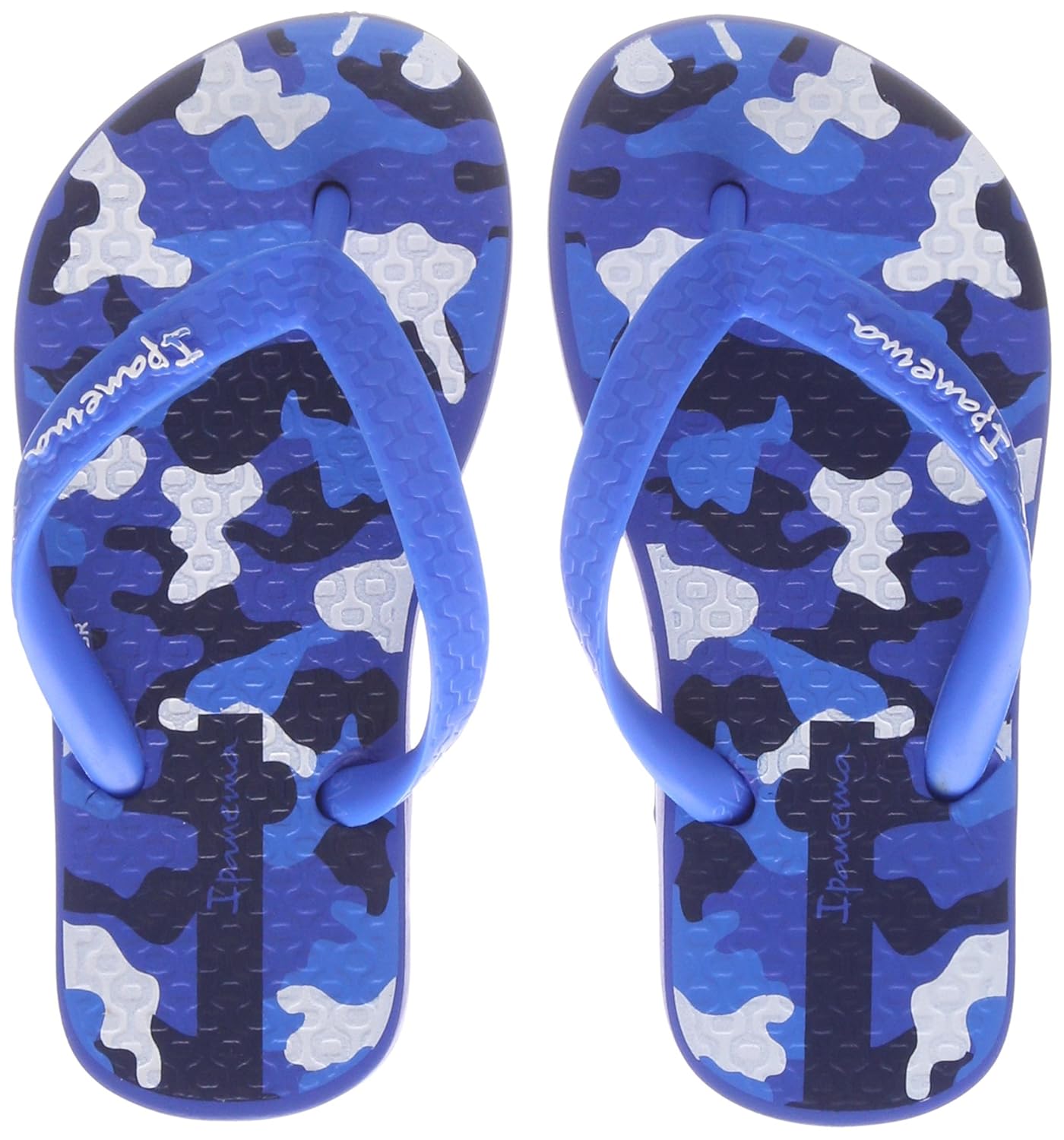 ipanema 男孩经典 vi 儿童人字拖,蓝绿色(蓝色白色)