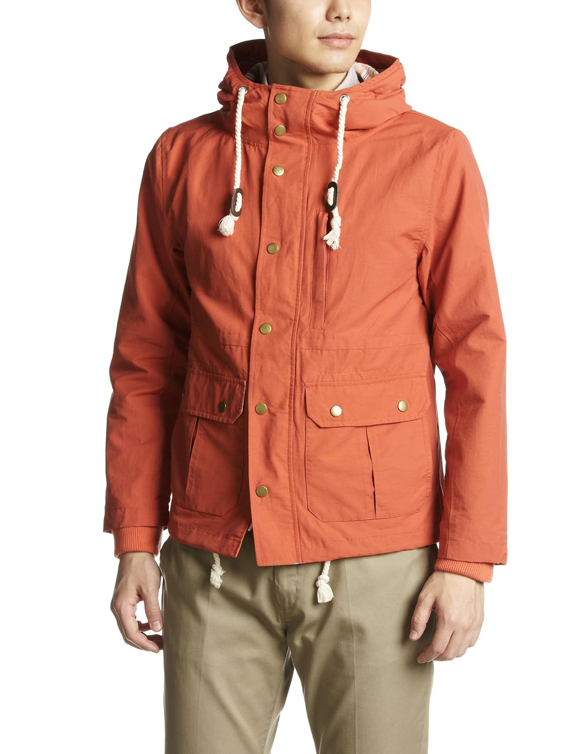 ( クワッシュ ) quash cn 登山冲锋衣 橙色 m