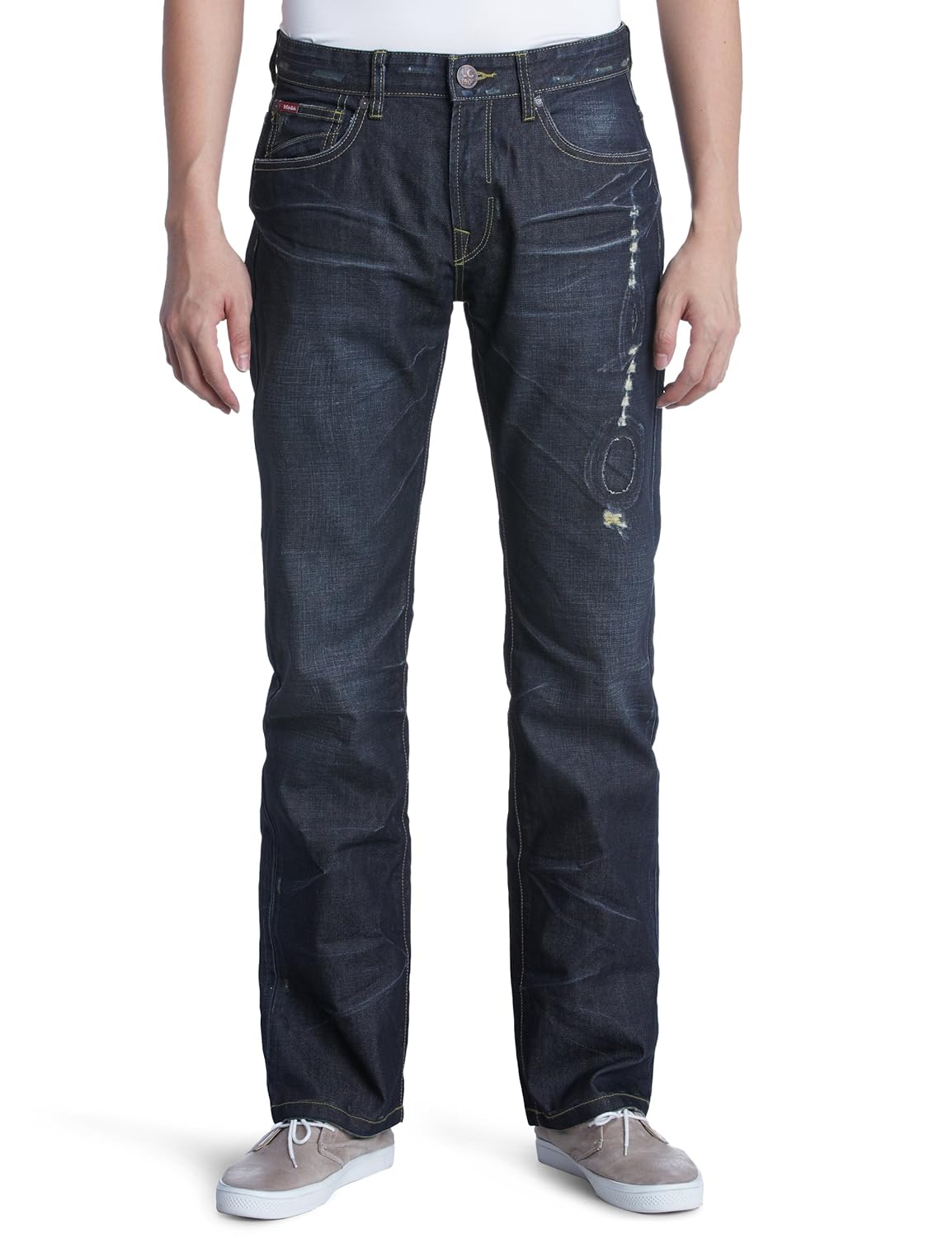 leecooper 立酷派 男式 牛仔裤 6i深靛蓝色(dk.