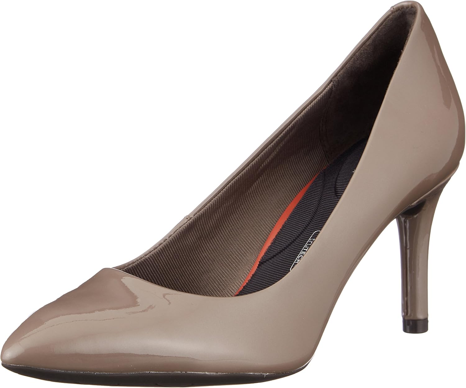 rockport 女士 total motion 75 毫米 尖头高跟鞋 闭跟鞋 beige