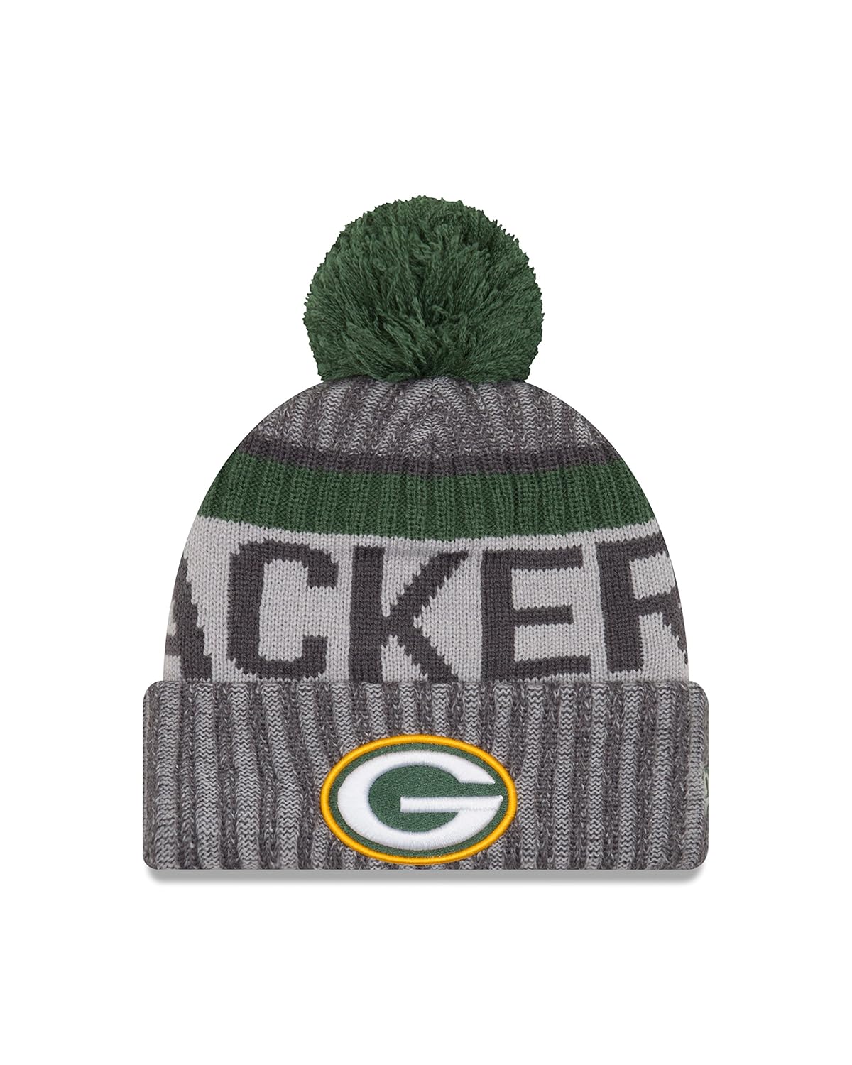 new era nfl sideline 2017 bobble 帽子 - green bay packers