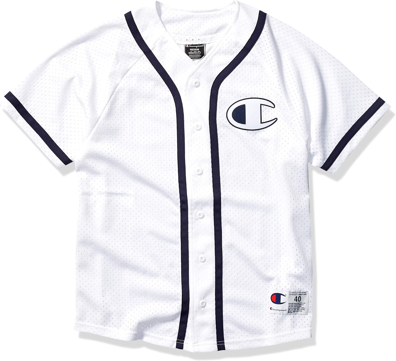 champion life 男式网眼棒球运动衫