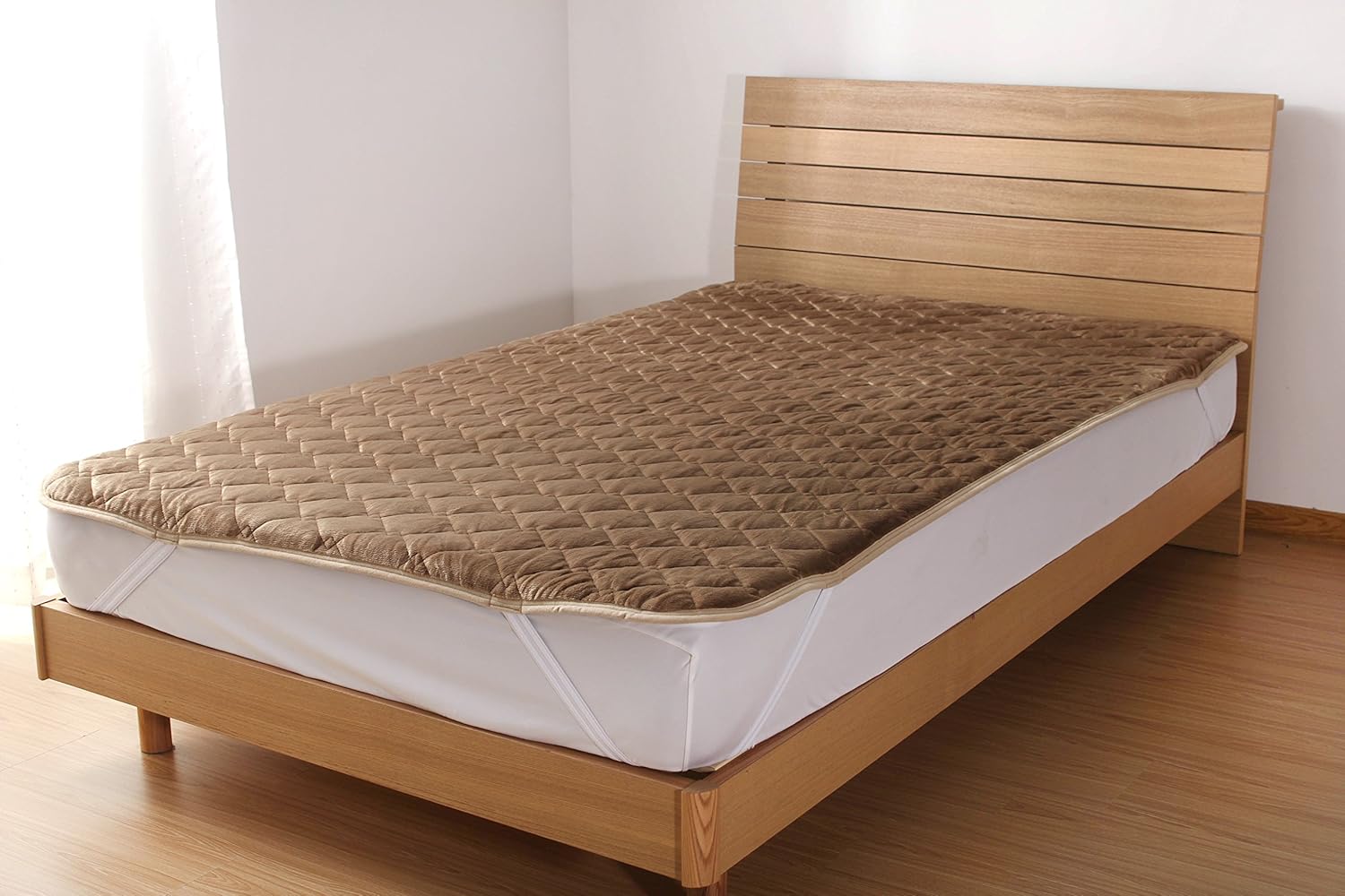 床单 皇后 全年可用的 可两面穿 床单 浅棕色