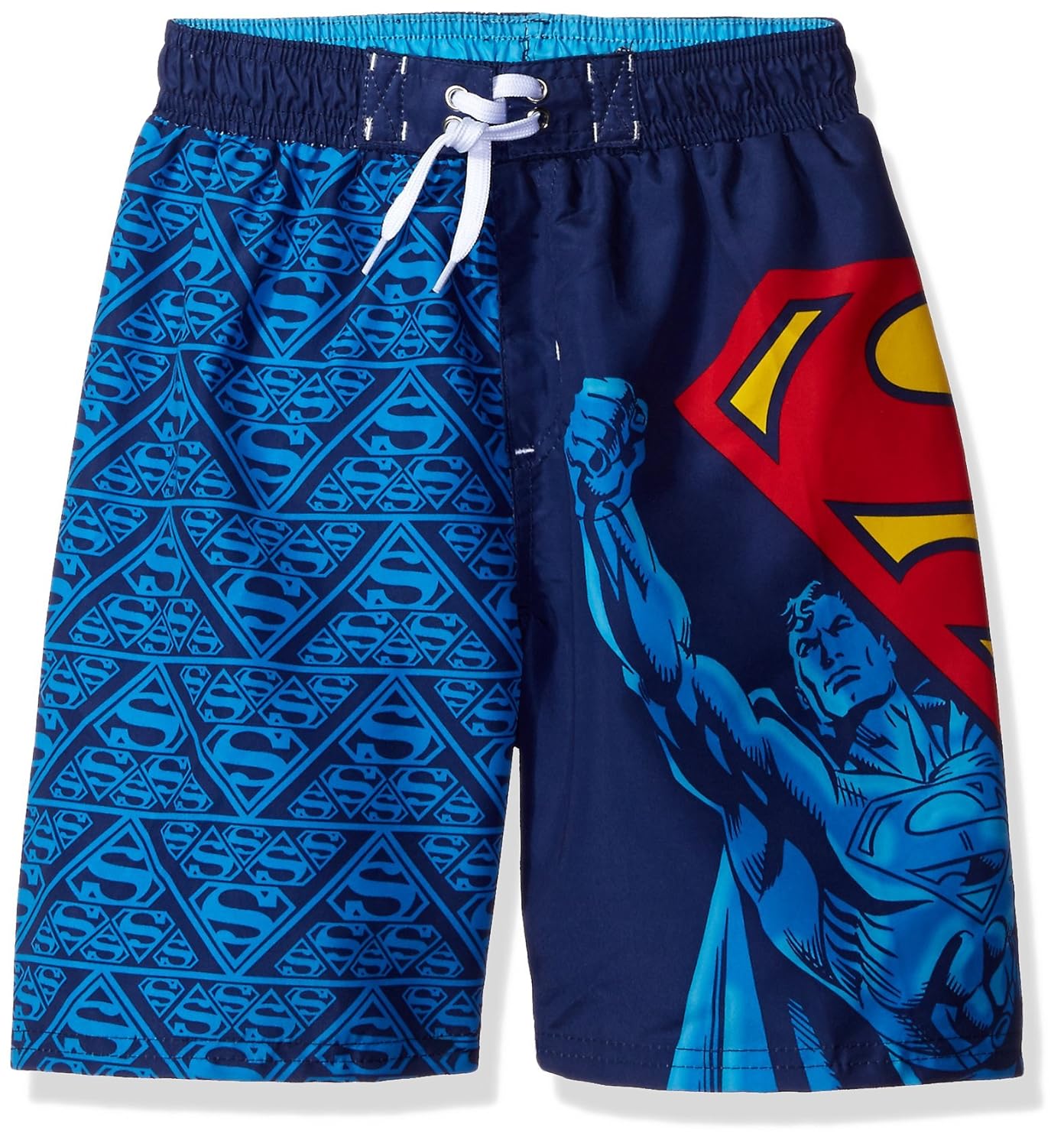 dc 漫画大男孩超人泳裤 红色 10 / 12