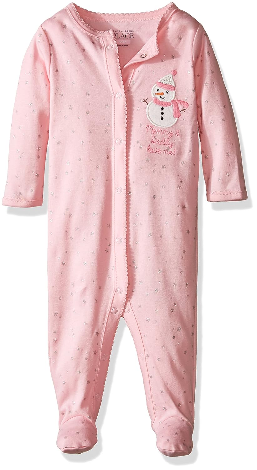 the 儿童 place 女童雪人连体衣