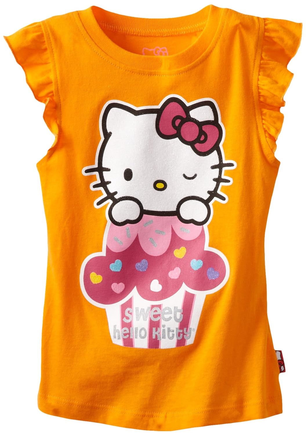 hello kitty 女童短袖 t 恤, cupcake design and