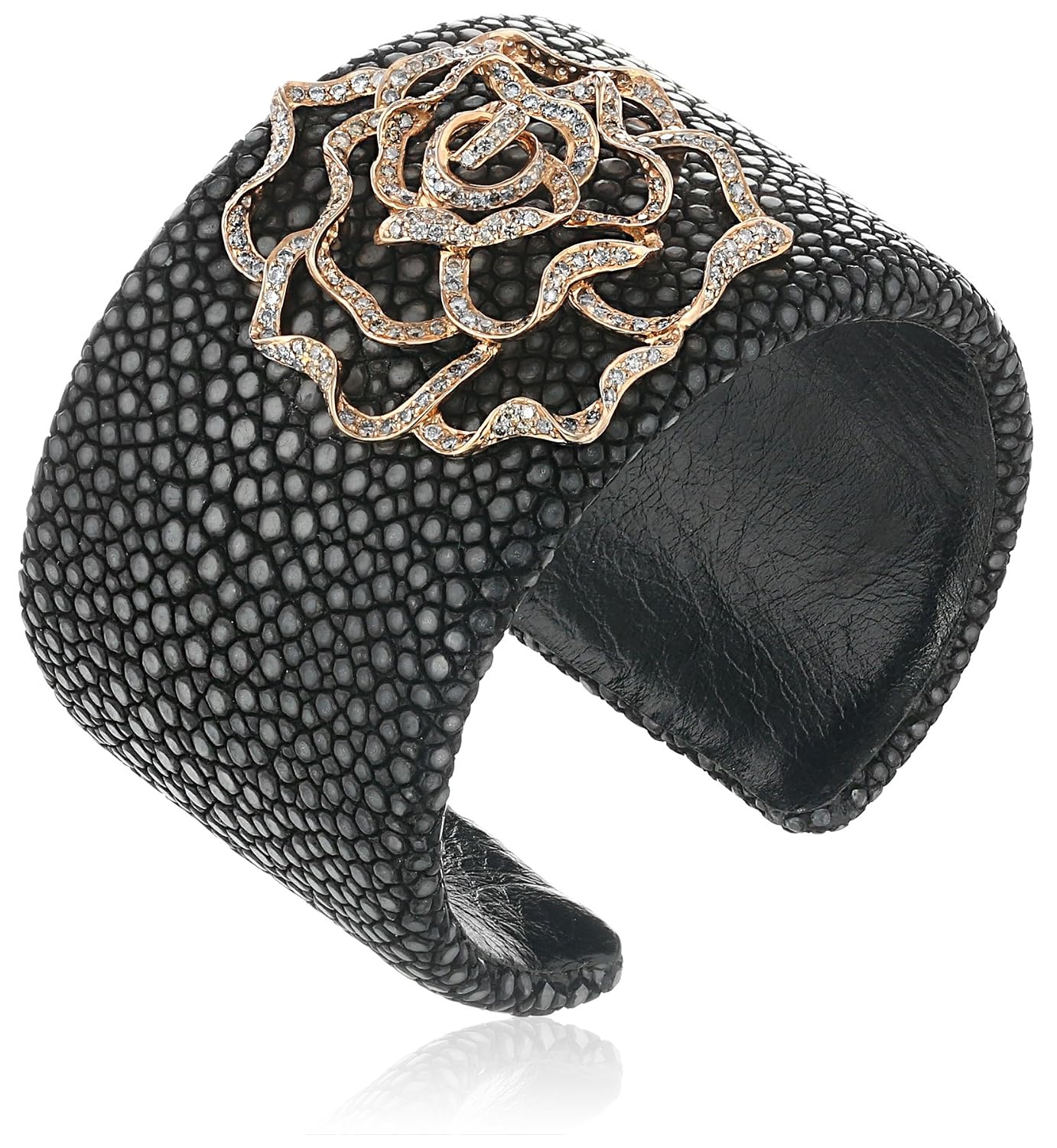 borgioni rose sting ray cuff bracelet