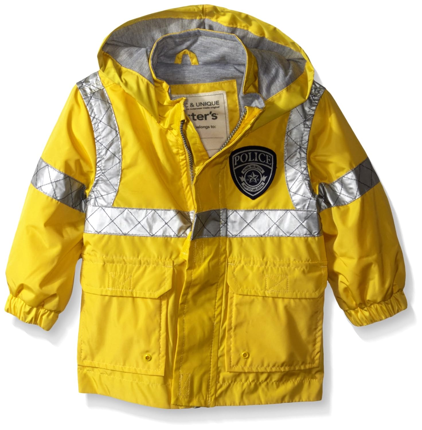 carters boys police rainslicker