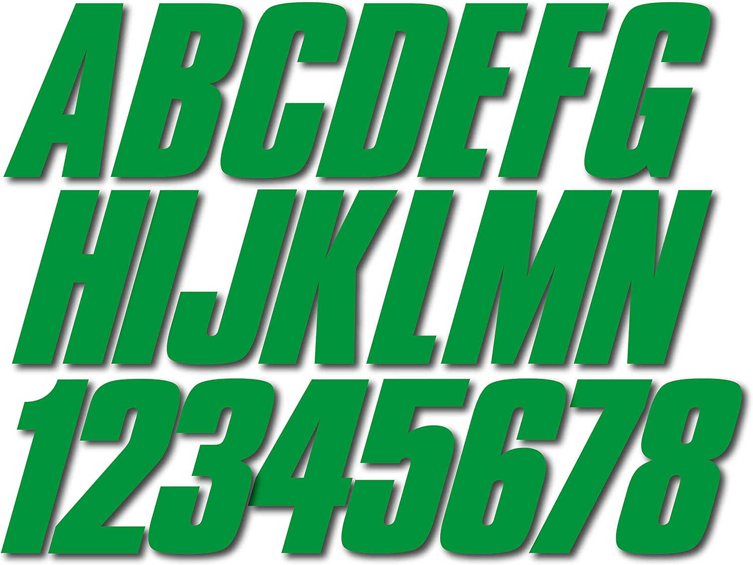 62 cm id 套件阿尔法数字注册标识号贴纸船只和个人水上飞机贴花