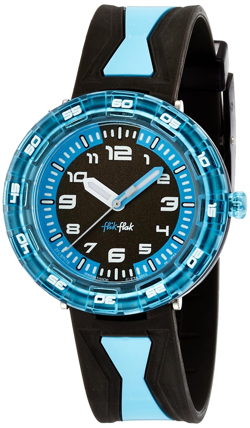 flik flak 儿童手表 带日期显示 石英机芯 带塑料表带 fcsp016