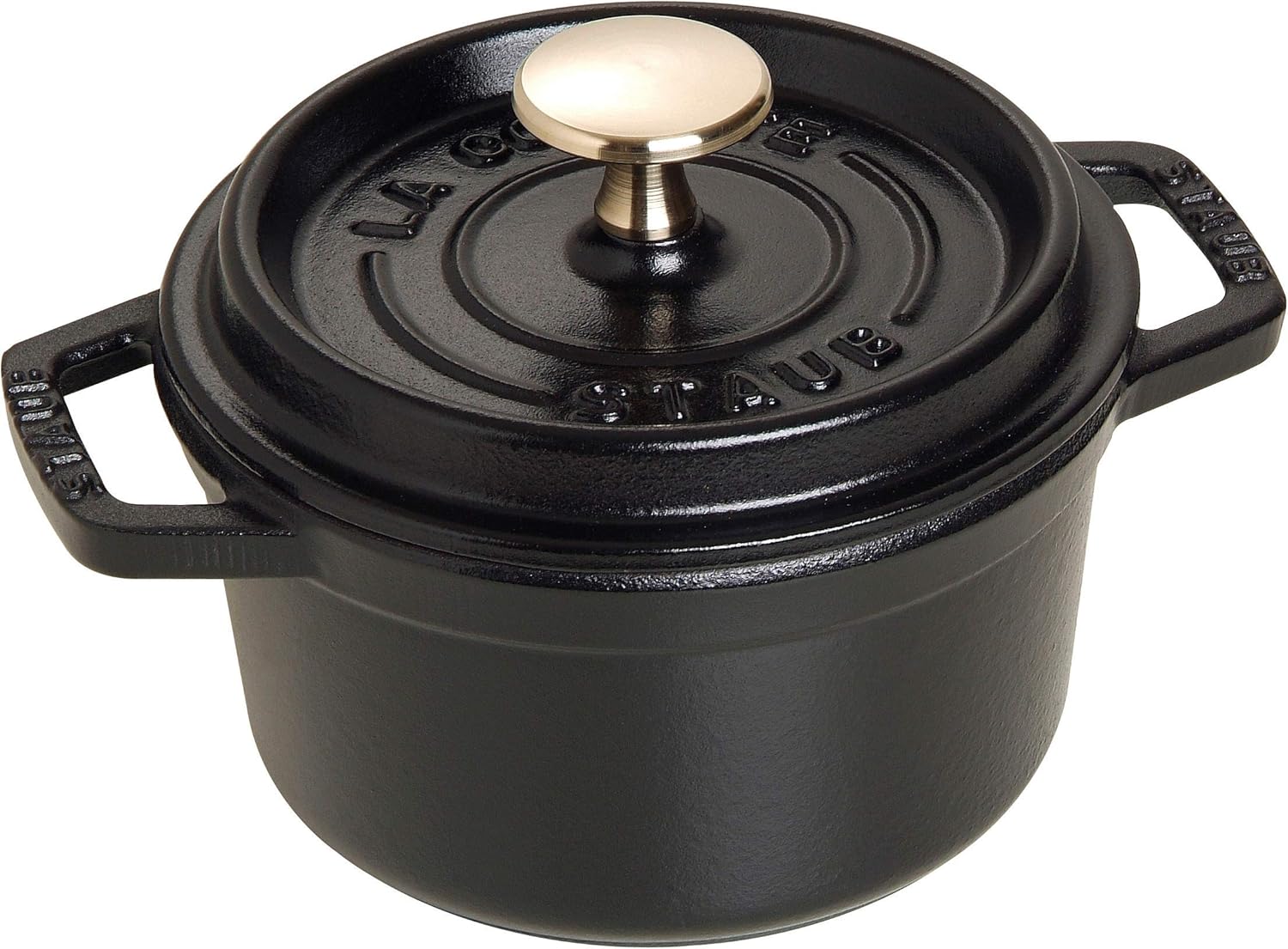 staub 珐宝 珐琅铸铁锅 迷你锅 14cm 黑曜石
